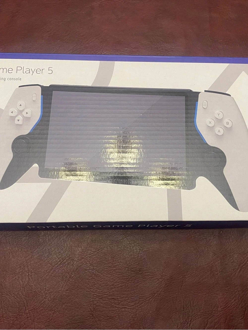 Portable Handheld Gaming Console - Black & White